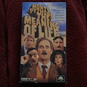 Monty Python’s The Meaning of Life VHS tape